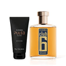 Combo Club 6 Exclusive Desodorante Colônia 95ml + Pulse Action Pós-Barba Balm 75g