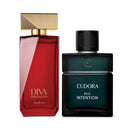 Combo Diva Esplêndida Desodorante Colônia 100ml + Intention For Man Bold Desodorante Colônia 100ml